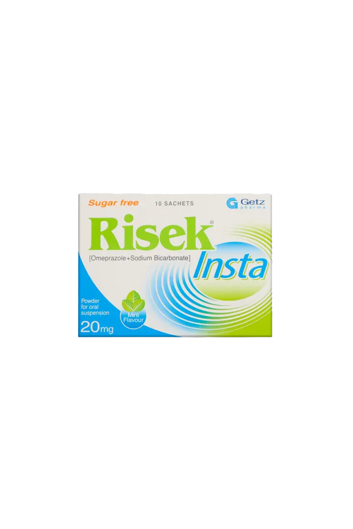 sachet risek insta 20mg 10s