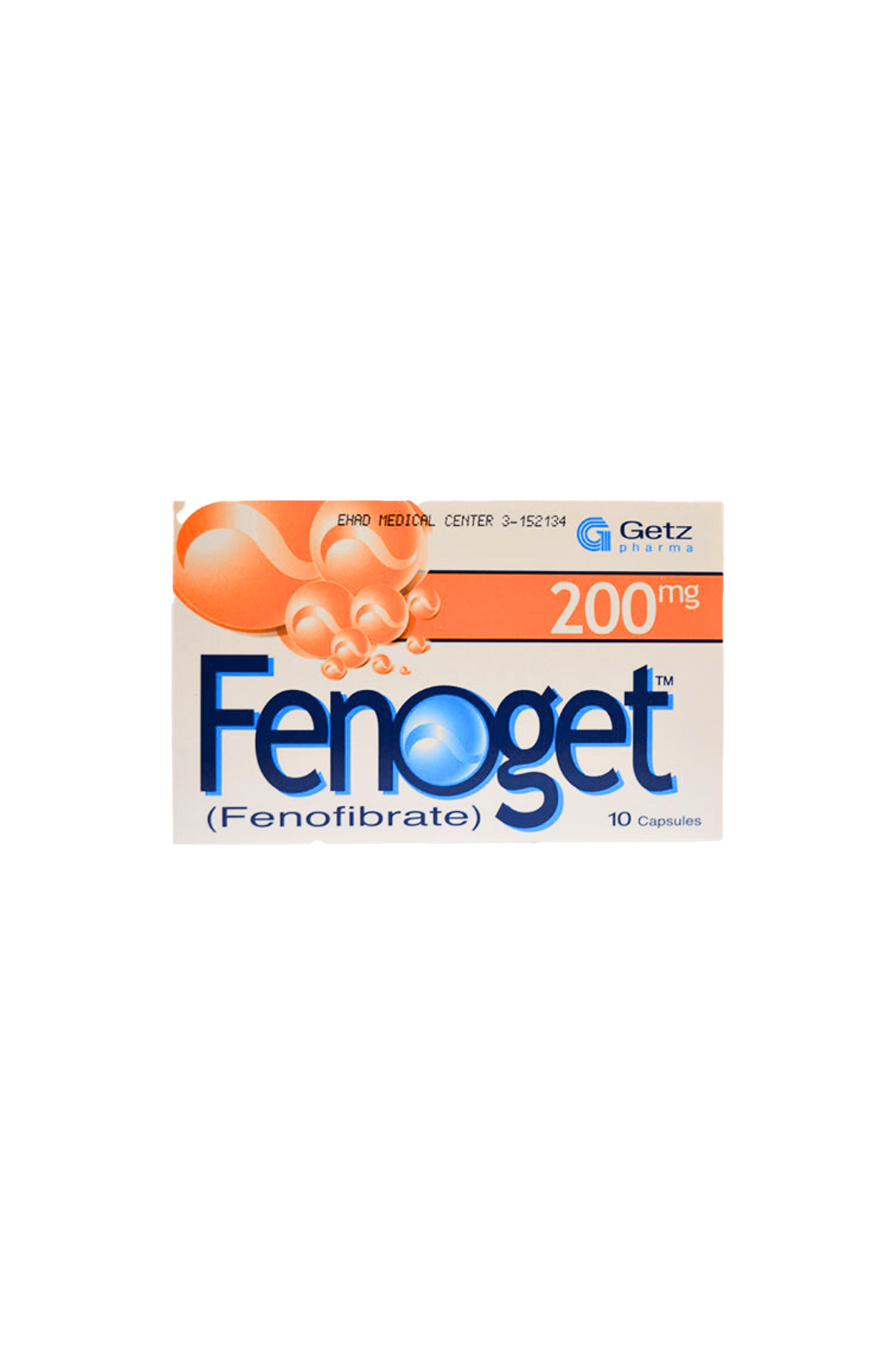 cap fenoget 200mg 10s