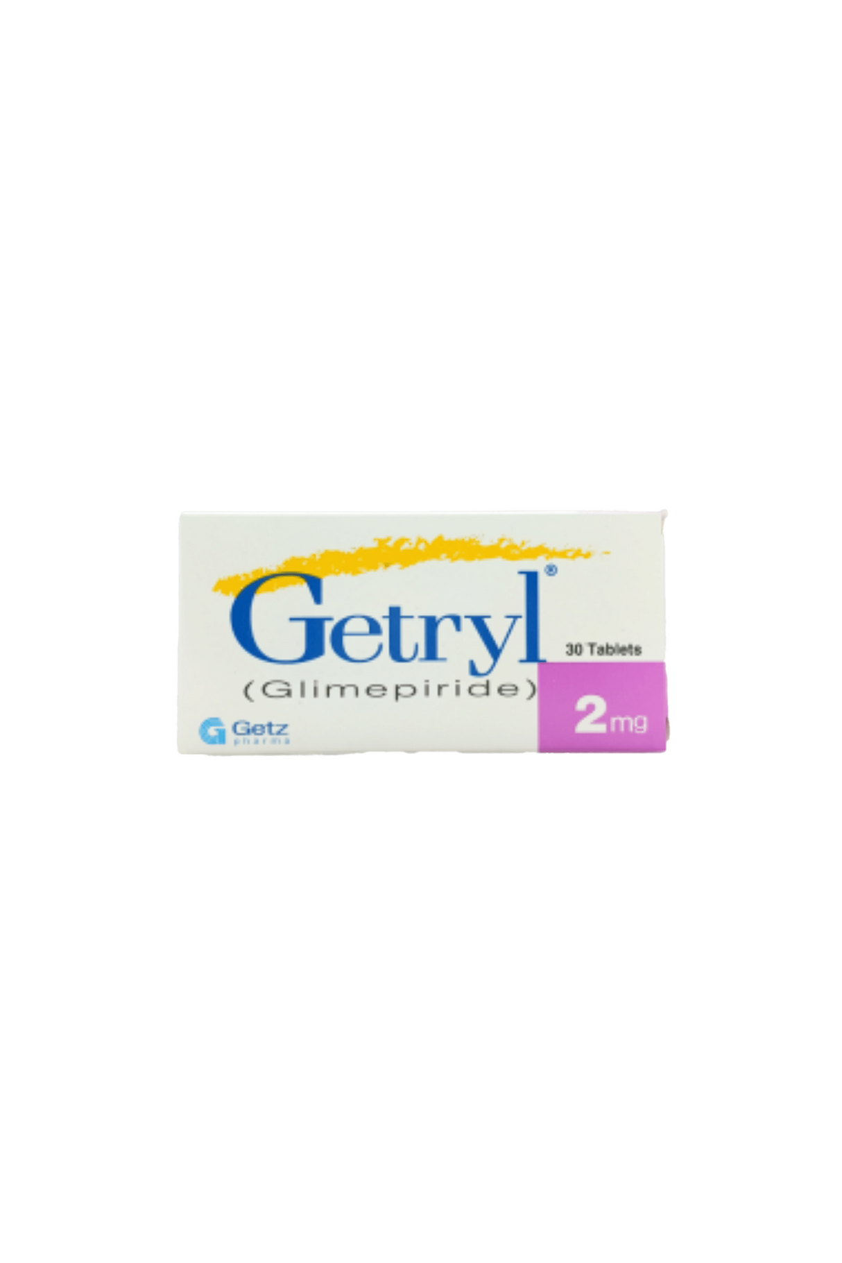 tab getryl 2mg 30s