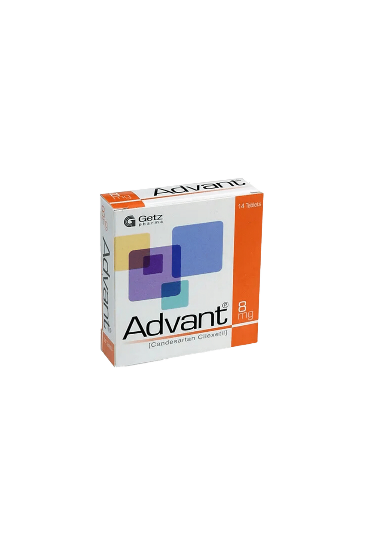 tab advant 8mg 14s