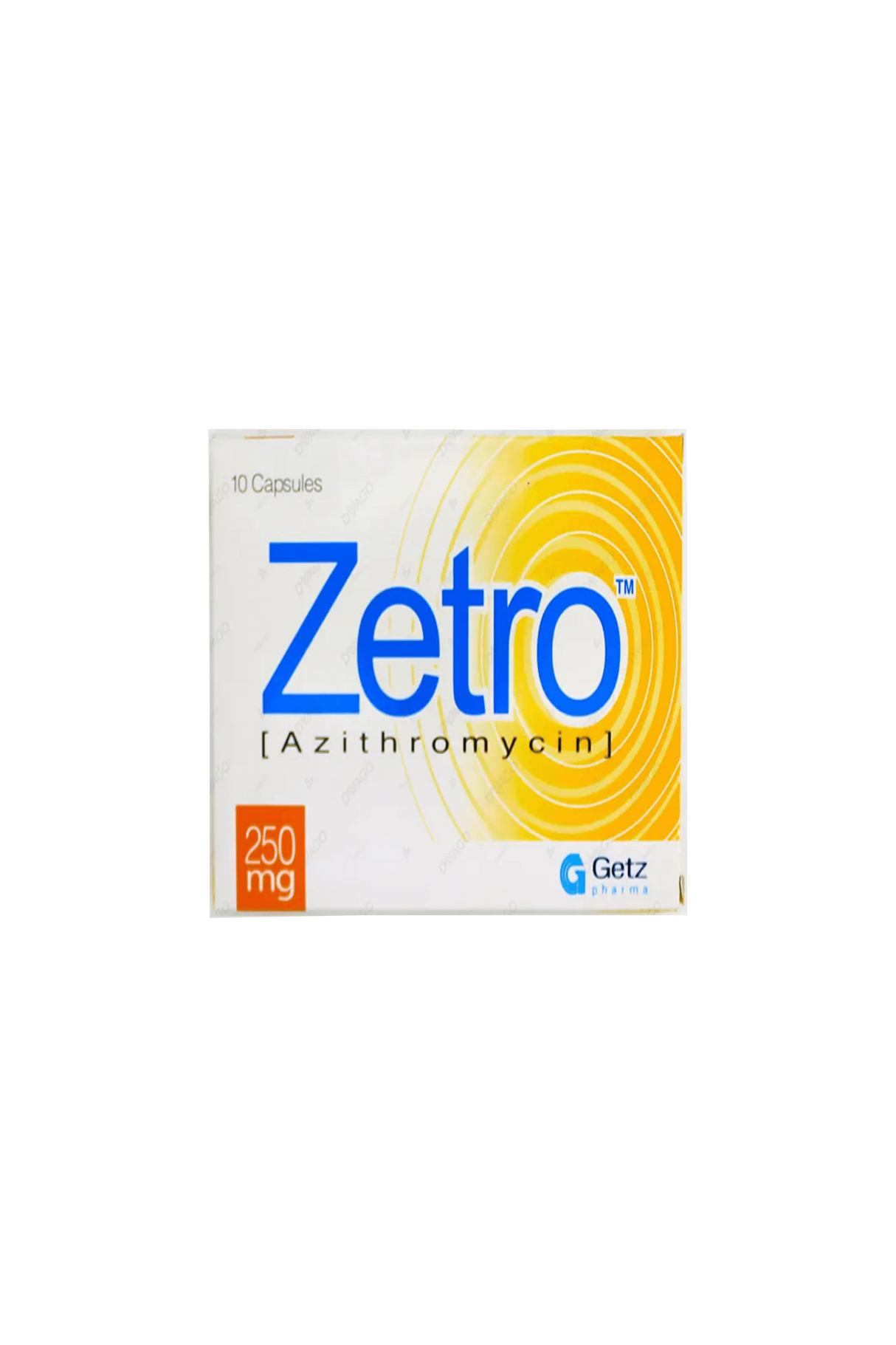 cap zetro 250mg 10s