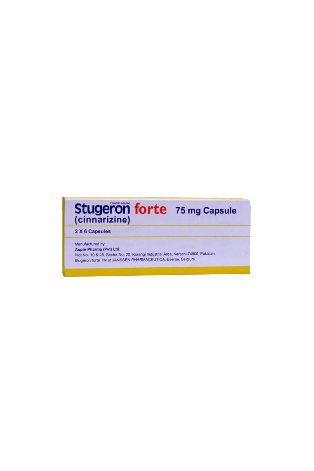 cap stugeron forte 75mg 12s