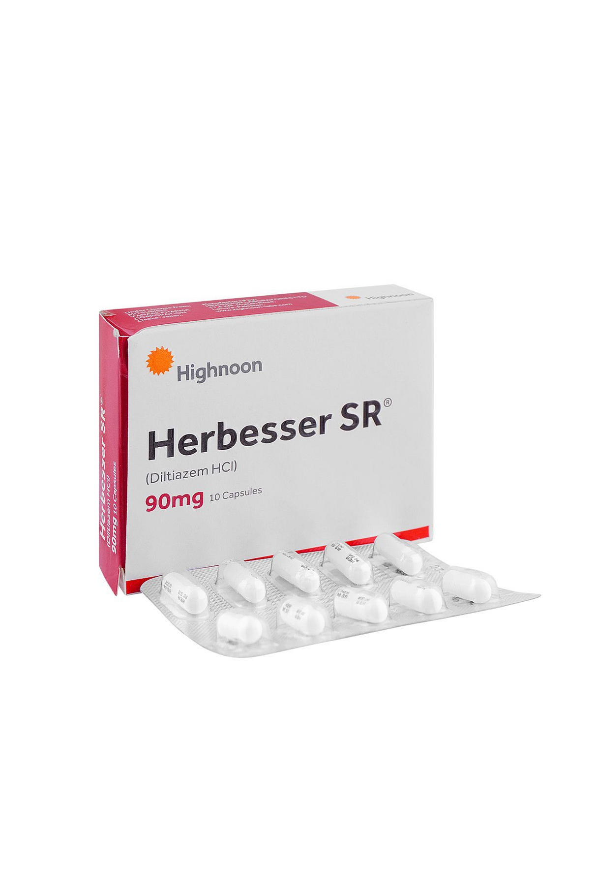 cap herbesser sr 90mg 10s highnoon