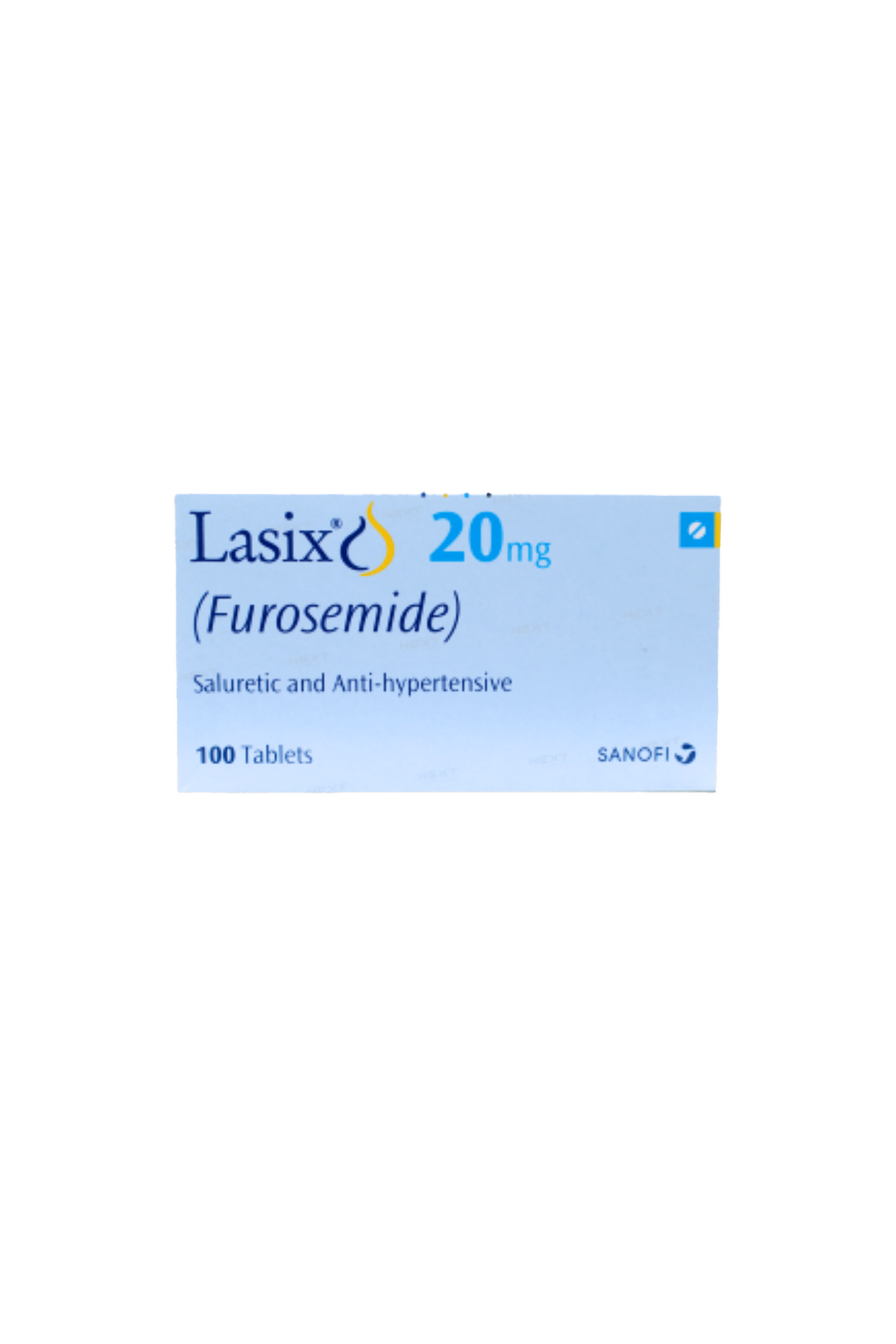 tab lasix 20mg 100s sanofi