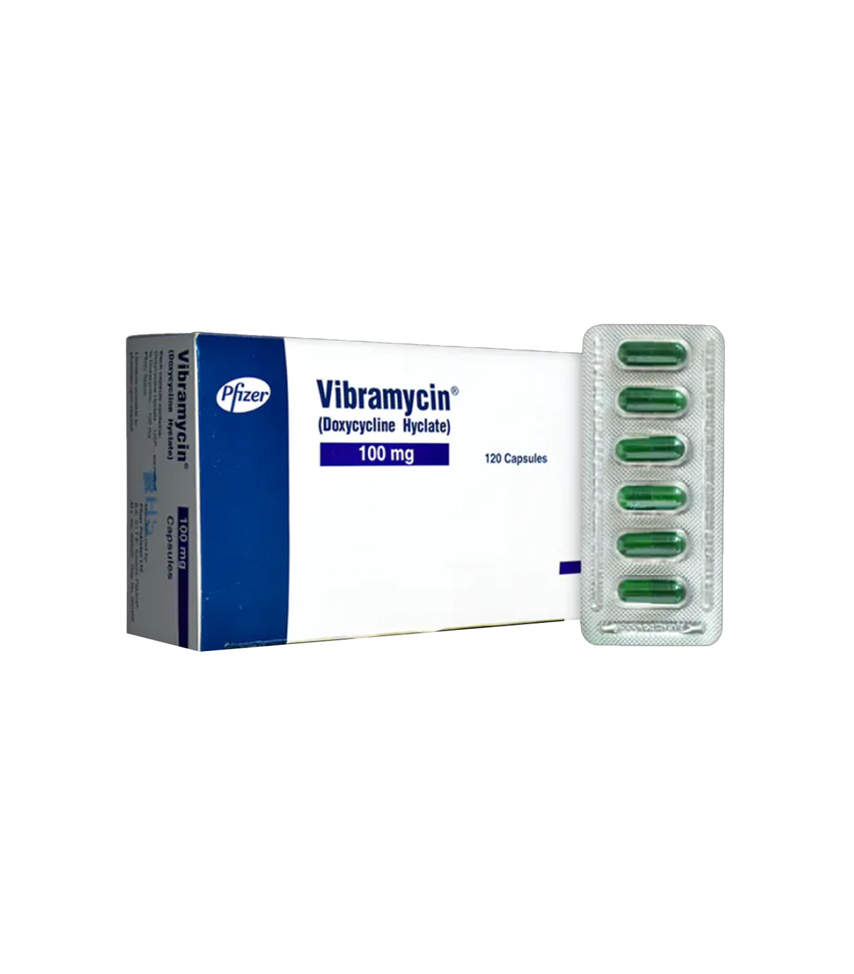 cap vibramycin 100mg 120s pfizer