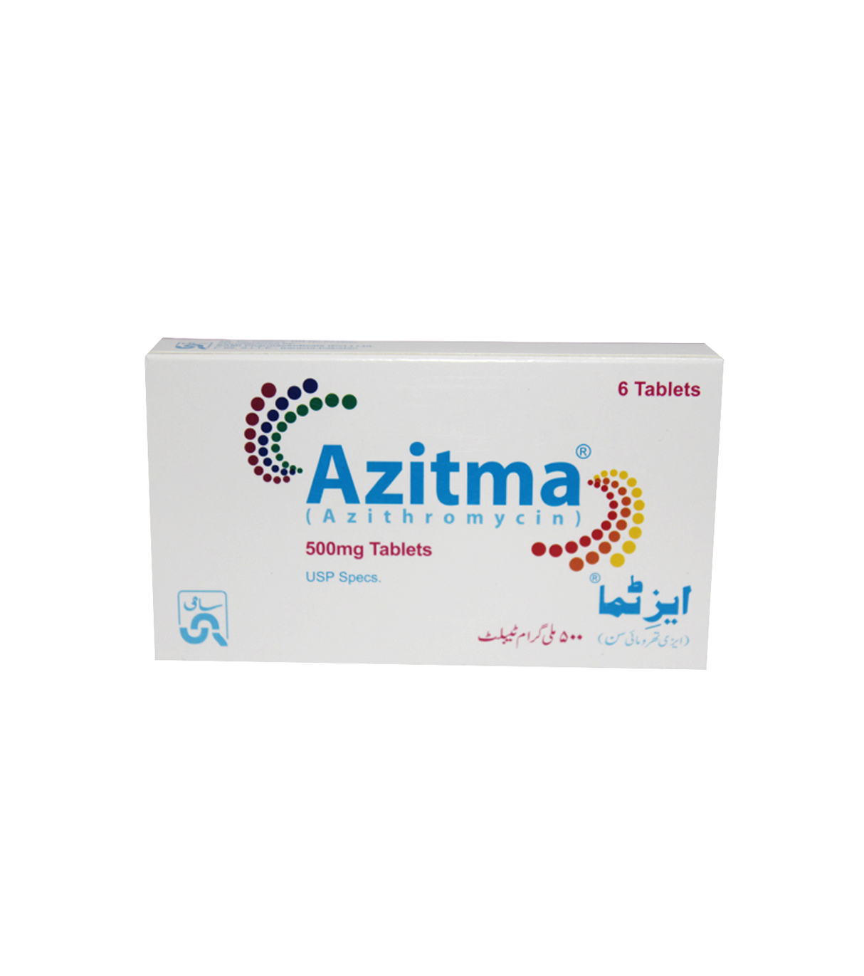 tab azitma 500mg 6s