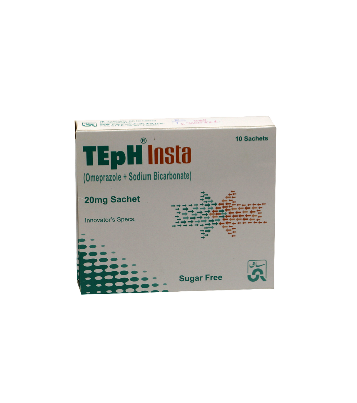 sachet teph insta 20mg 10s