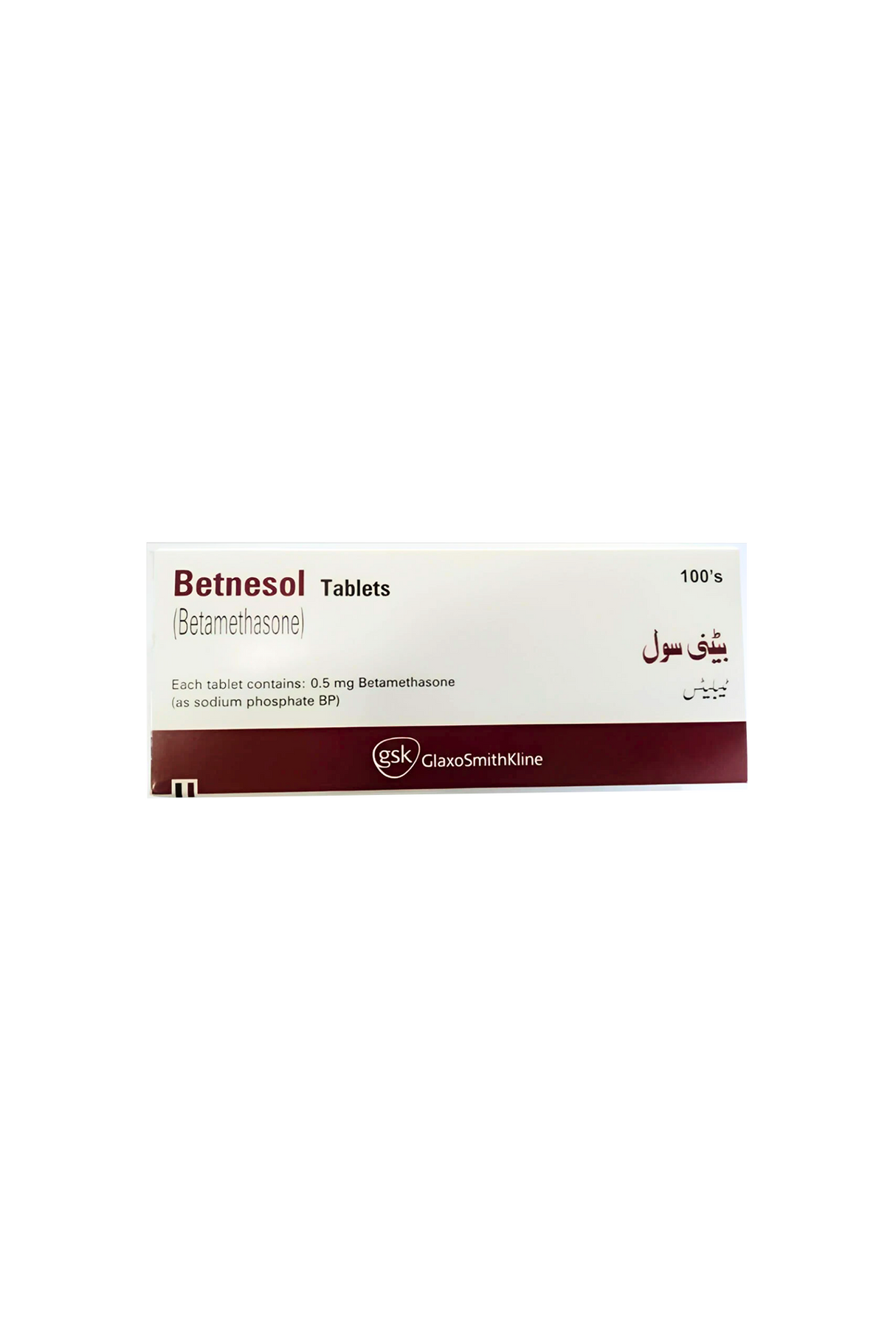 tab betnesol 0.5mg 100s gsk