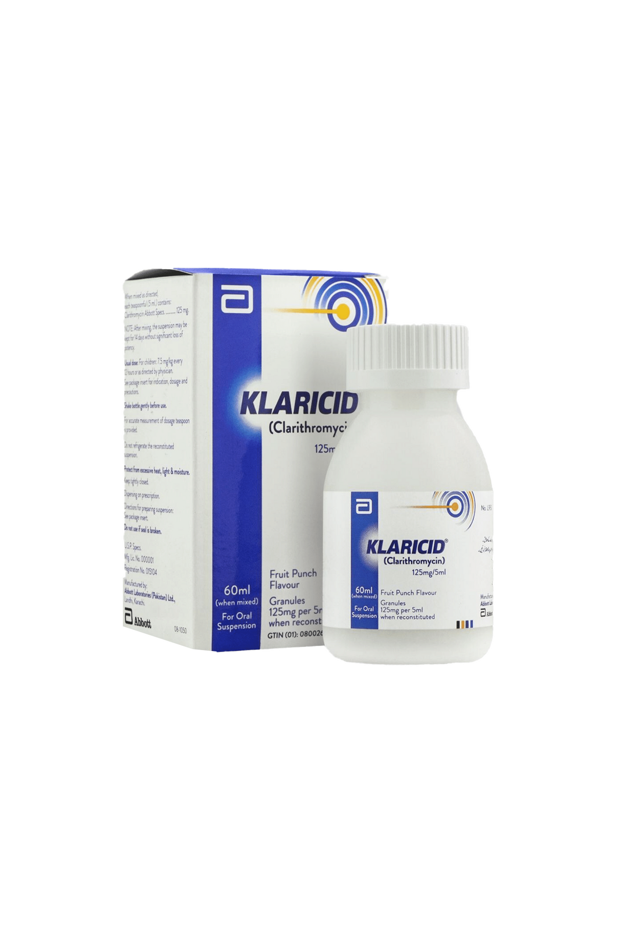 syp klaricid 125/5ml 60ml abbot