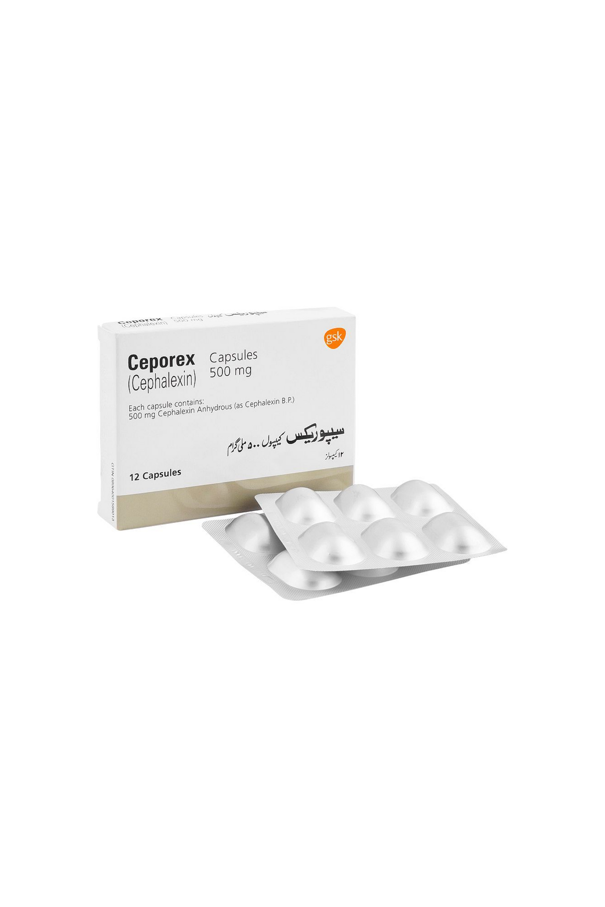 cap ceporex 500mg 12s gsk