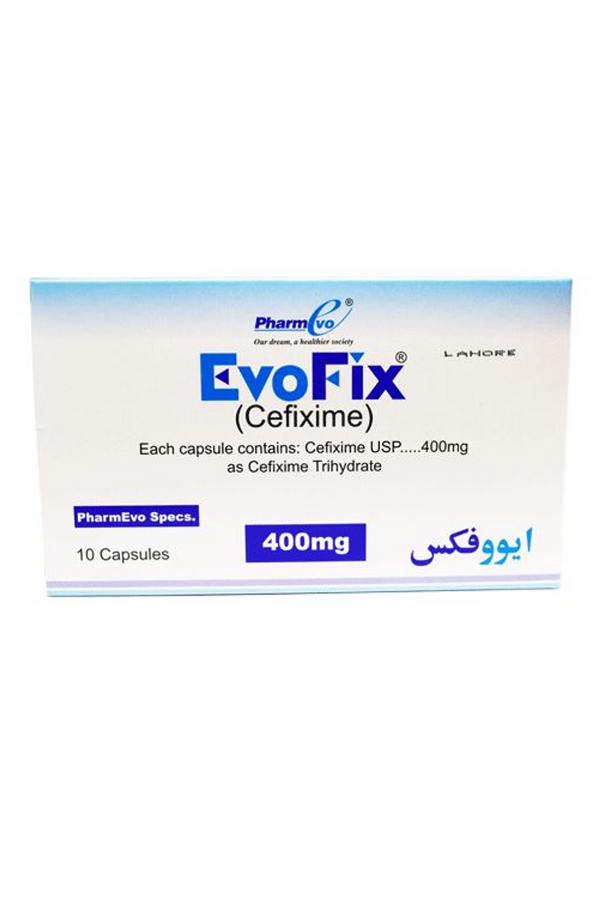 cap evofix 400mg 10s