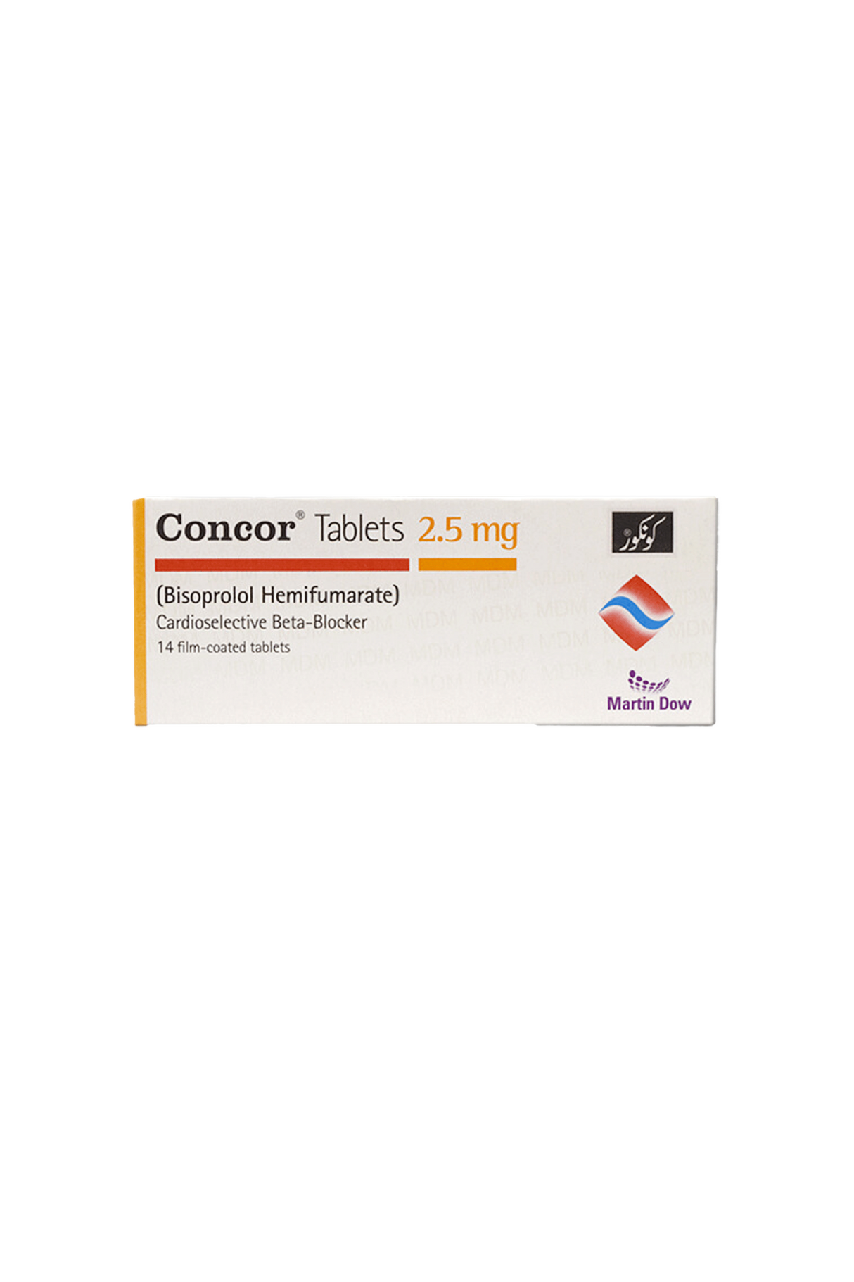 tab concor 2.5mg 14s mark