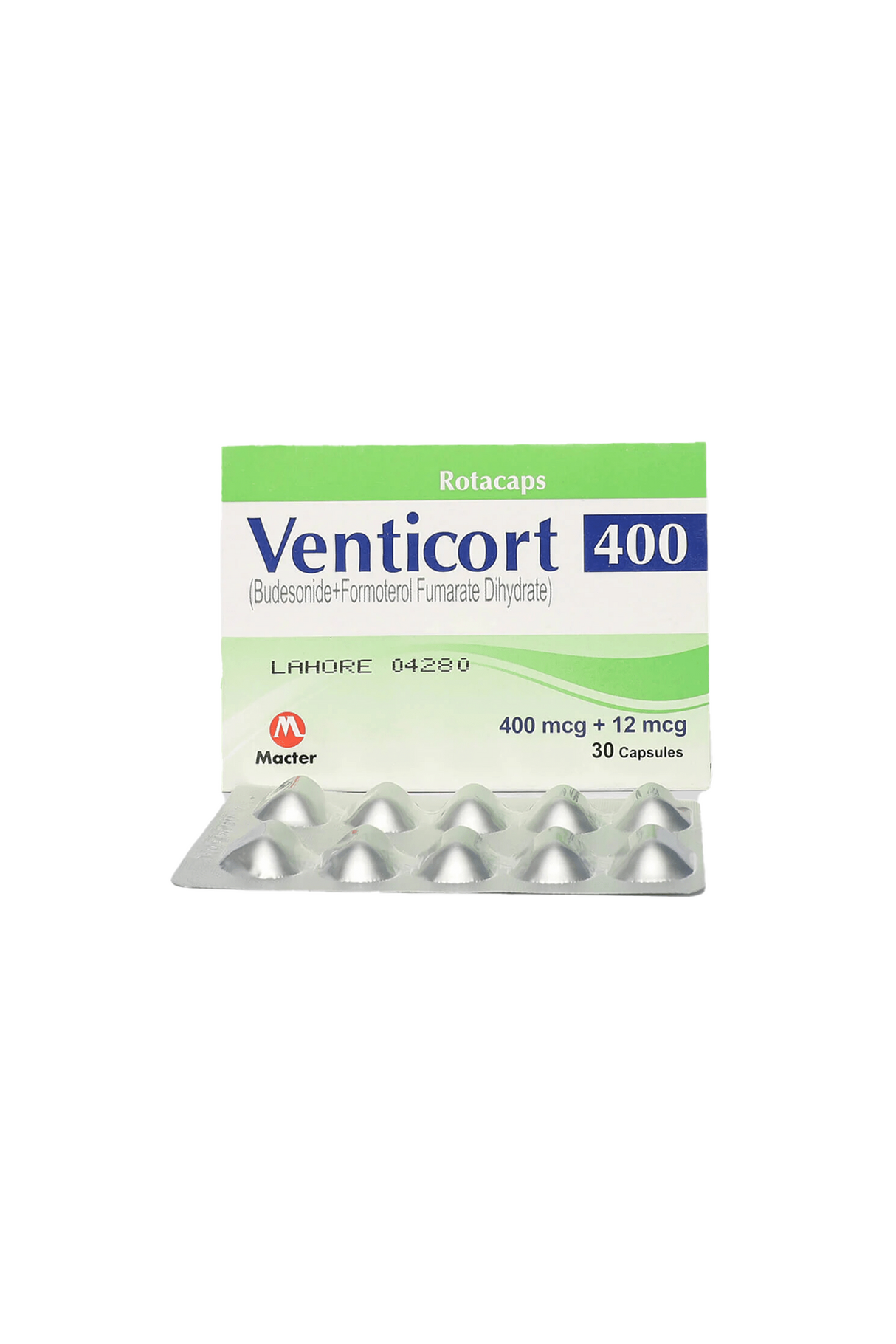 cap venticort 400mg 30s