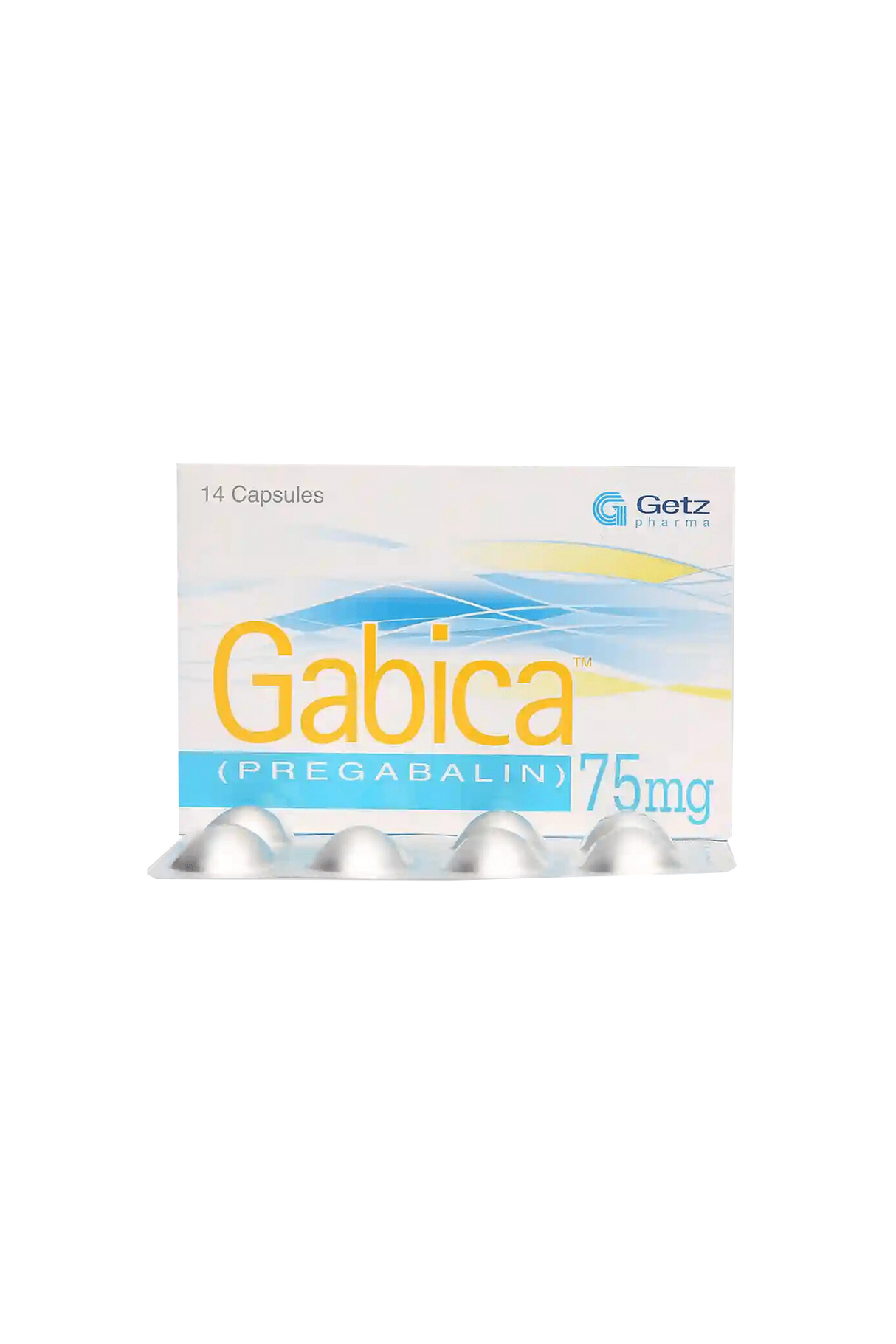 cap gabica 75mg 14s