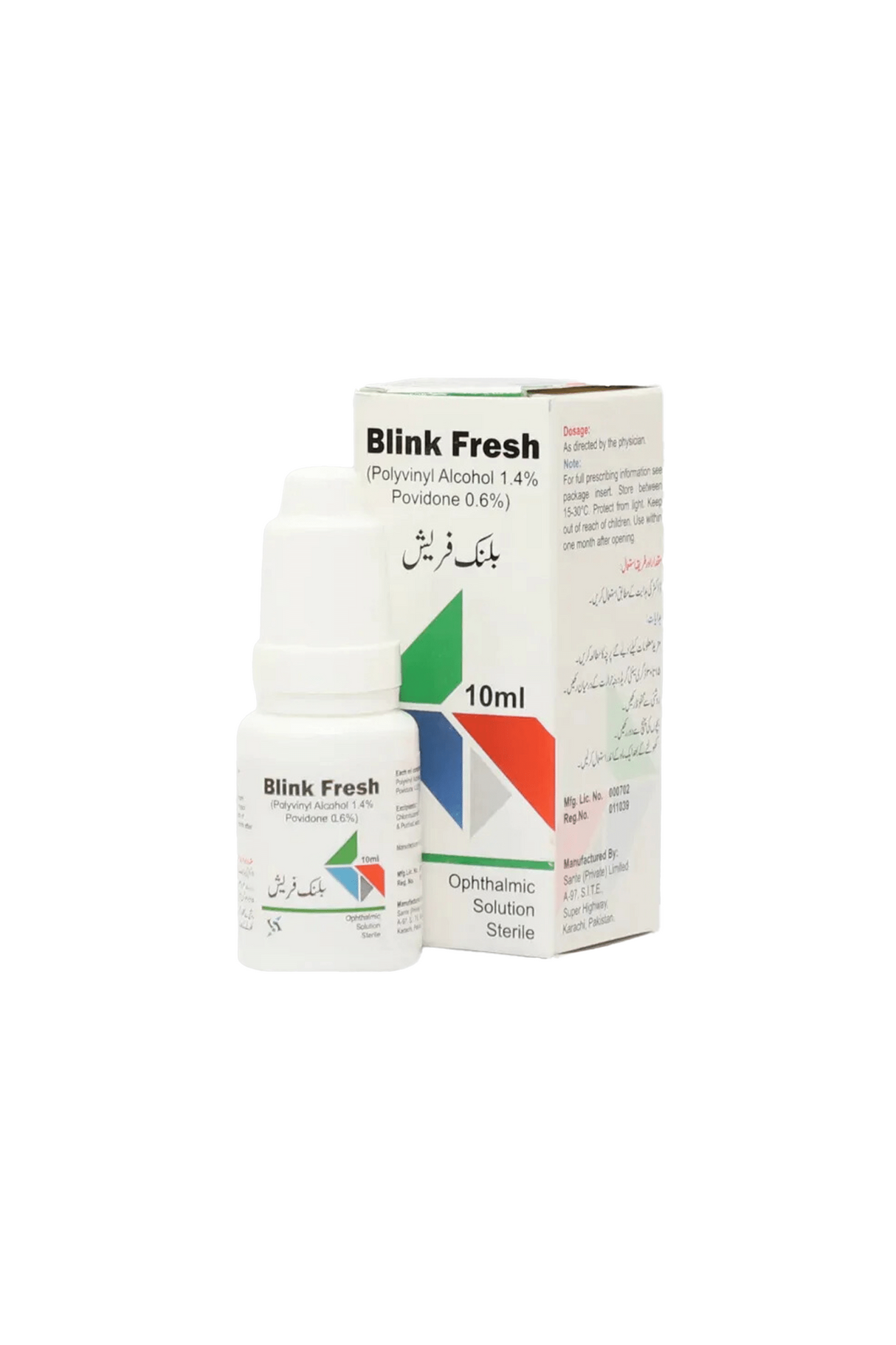 drops blink fresh 10ml