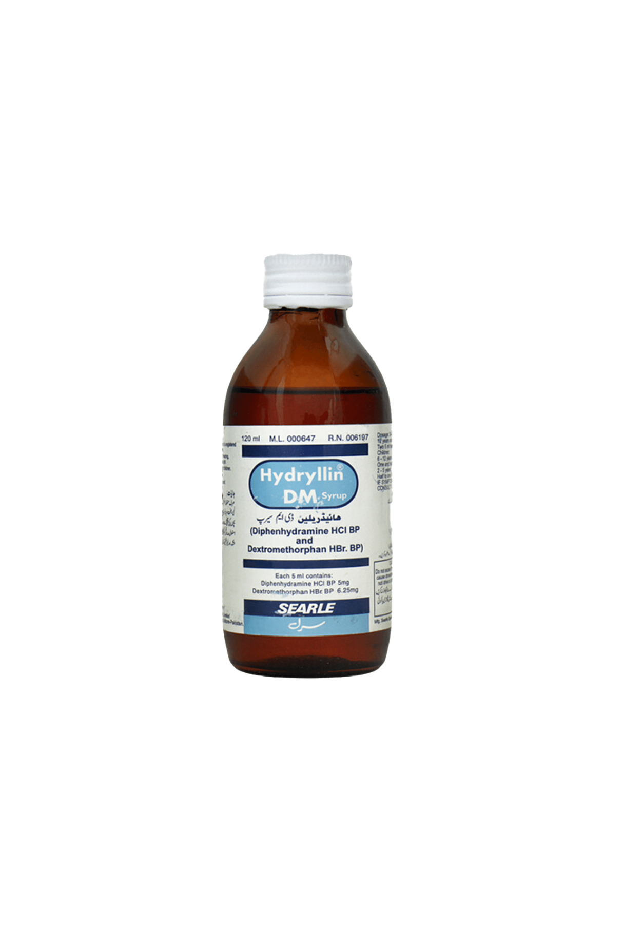 syp hydryllin dm 120ml