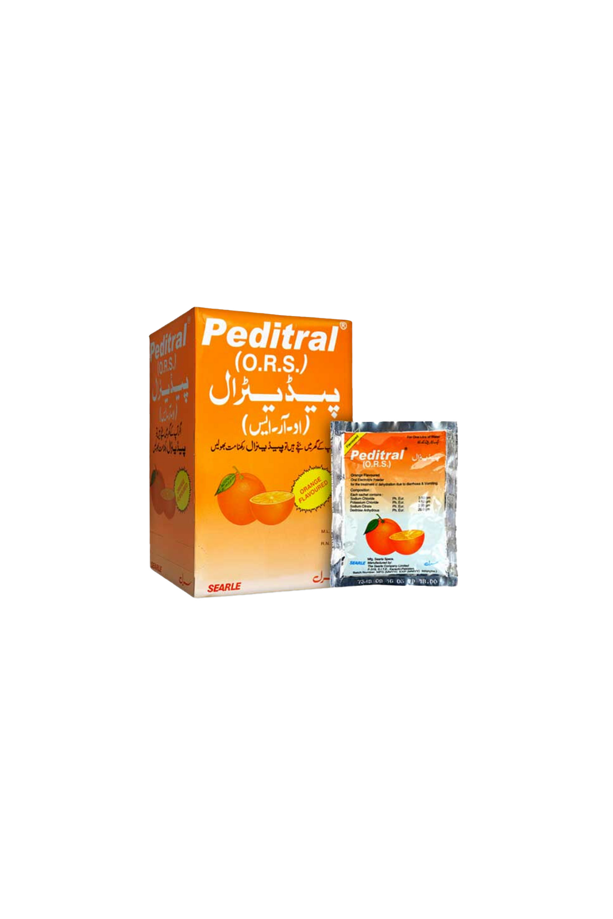 sachet peditral ors orange 25s