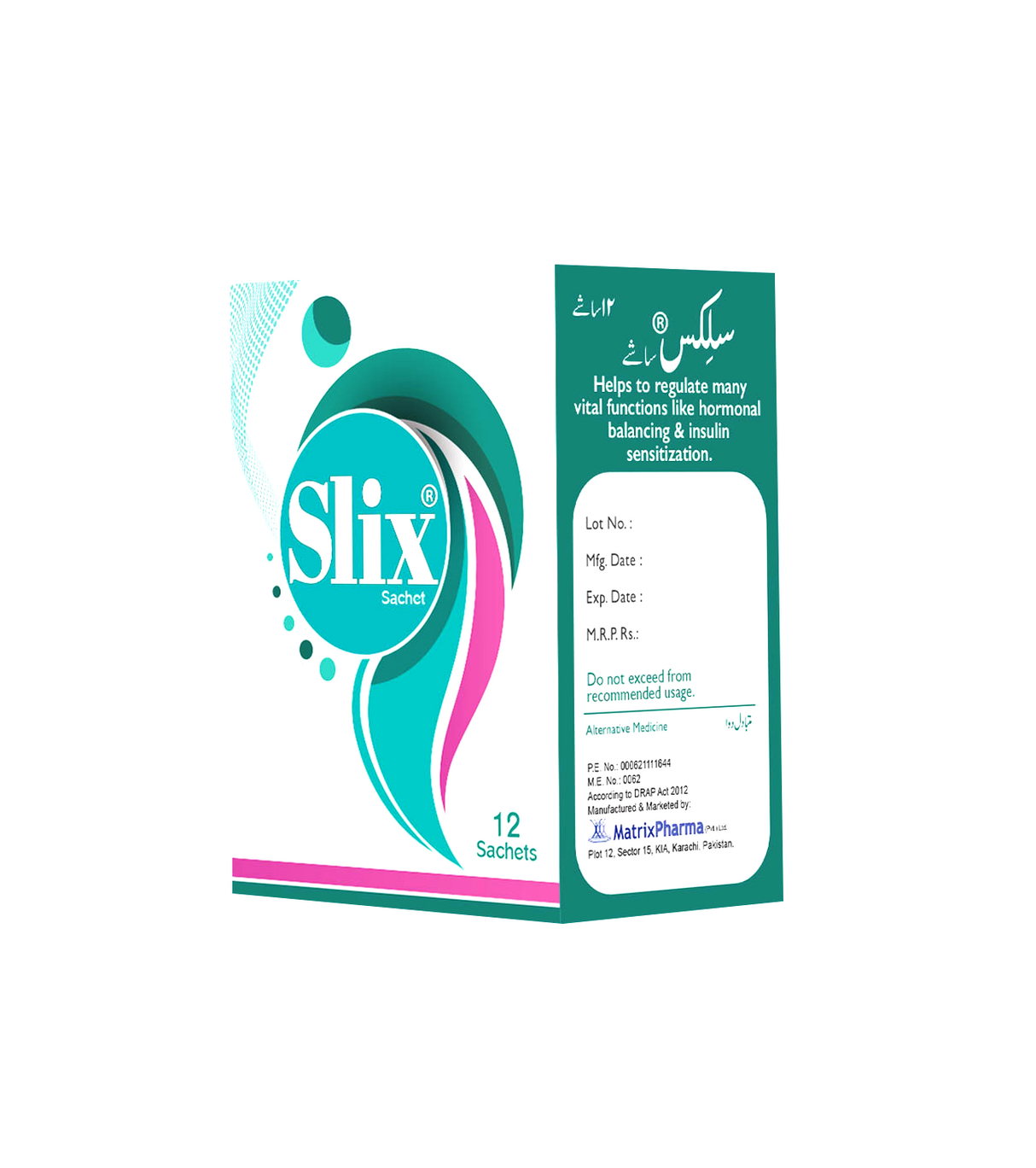 sachet slix 12s