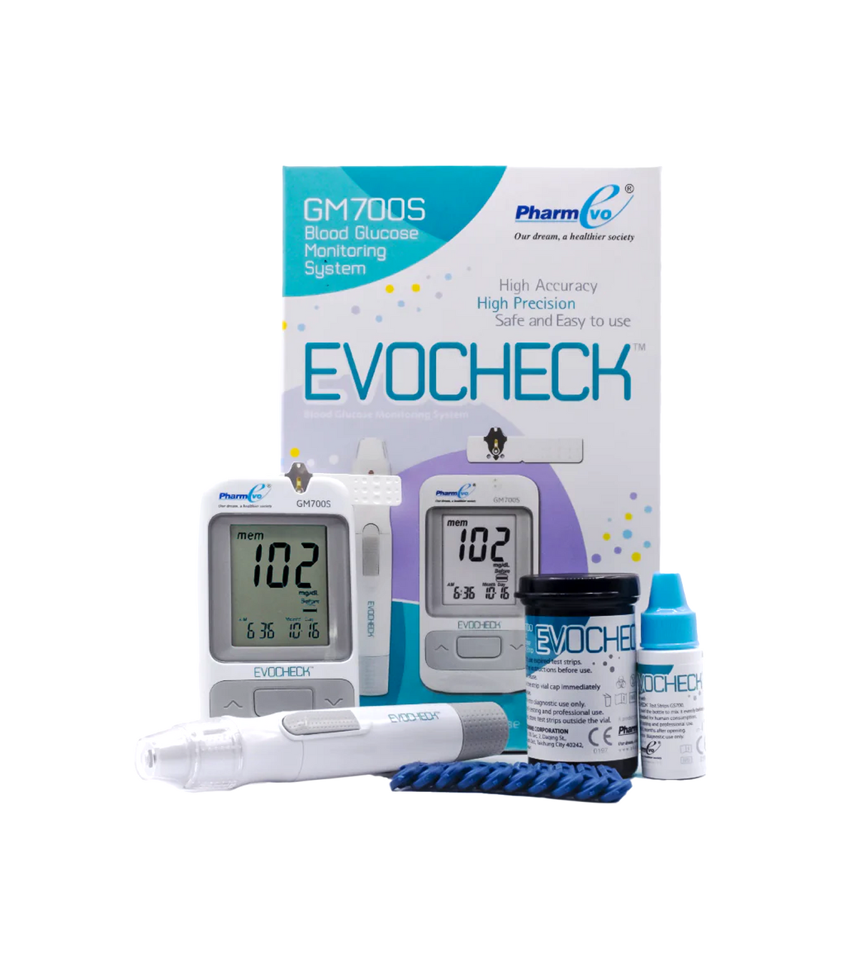 evocheck gluco meter gm700s