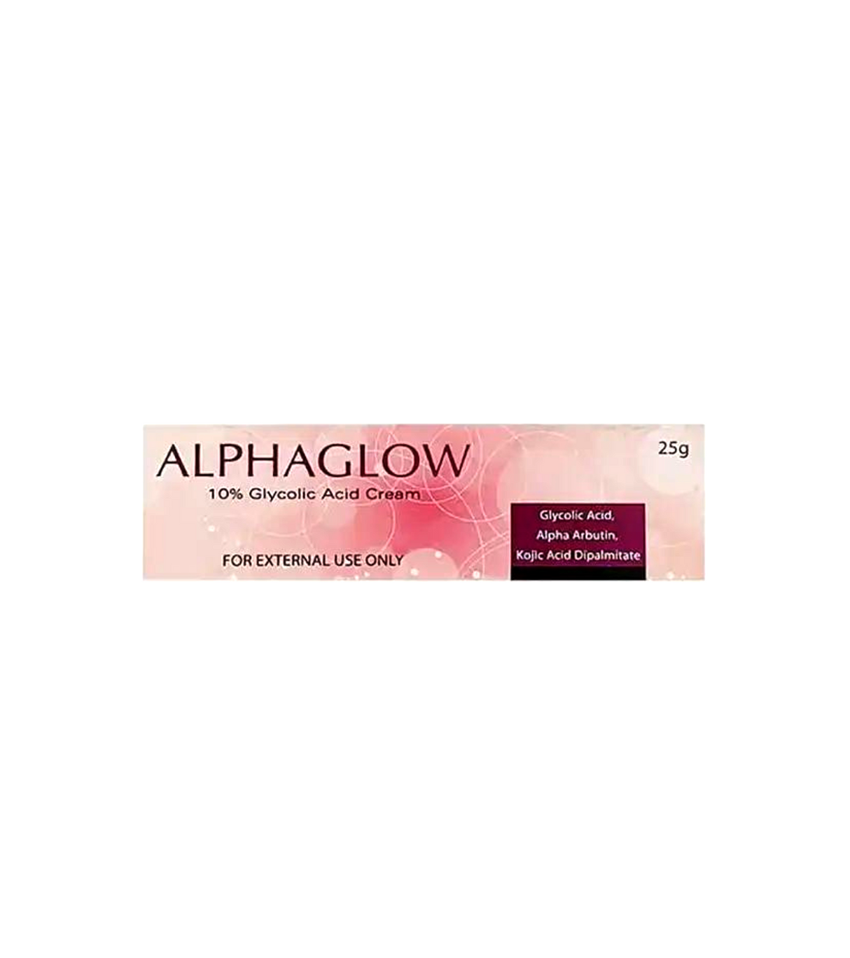 crm alphaglow glycolic acid 10% 25g