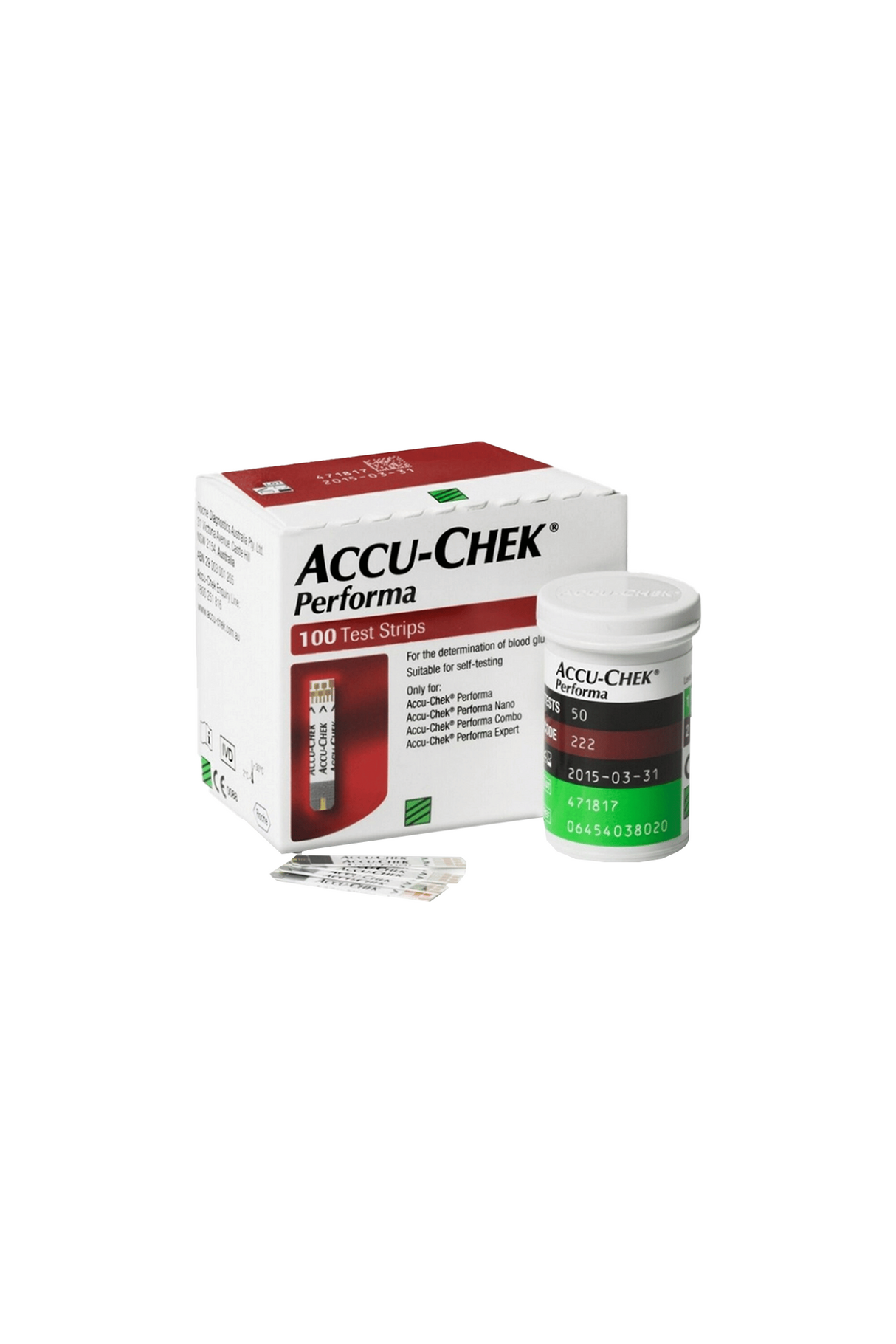 accu chek performa 100p 50strips 2s