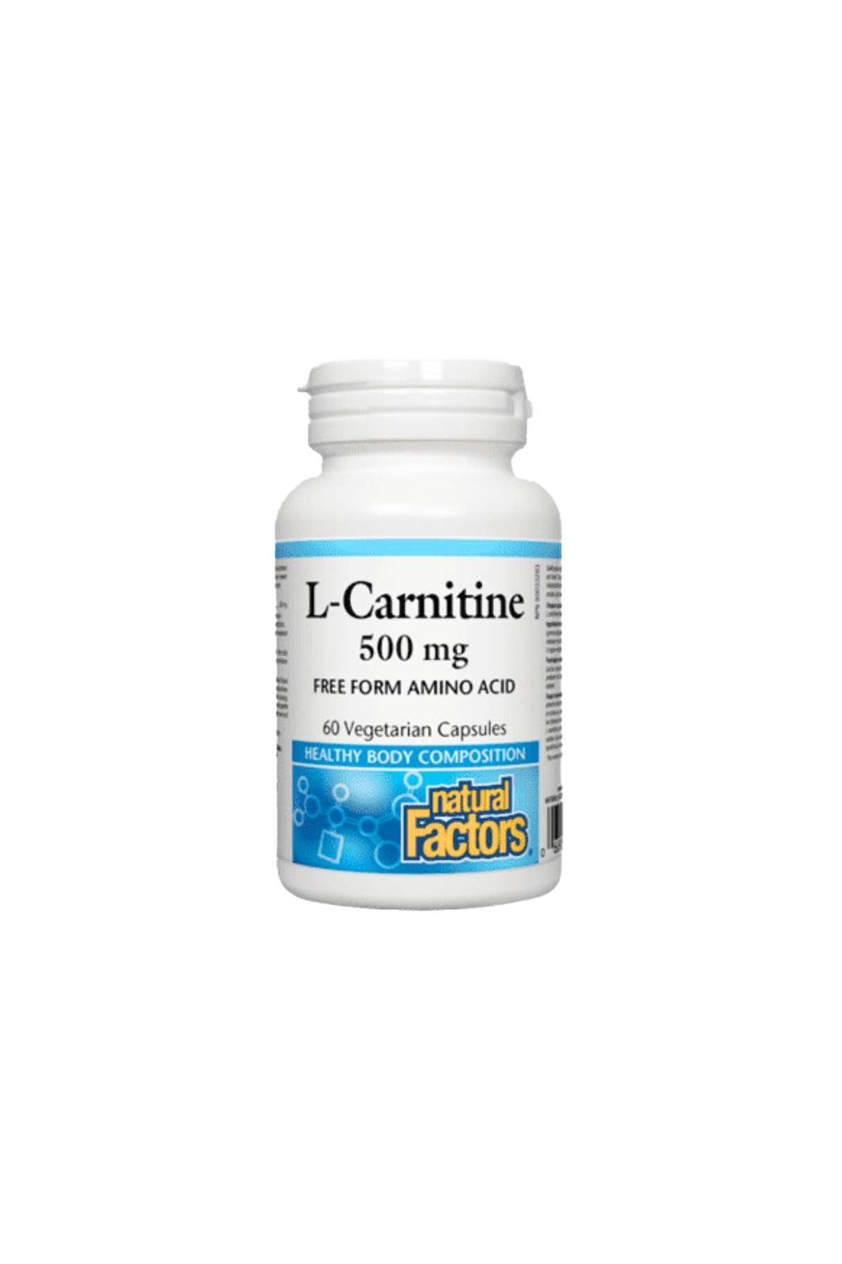 natural factors cap l carnitine 500mg 60p 1s