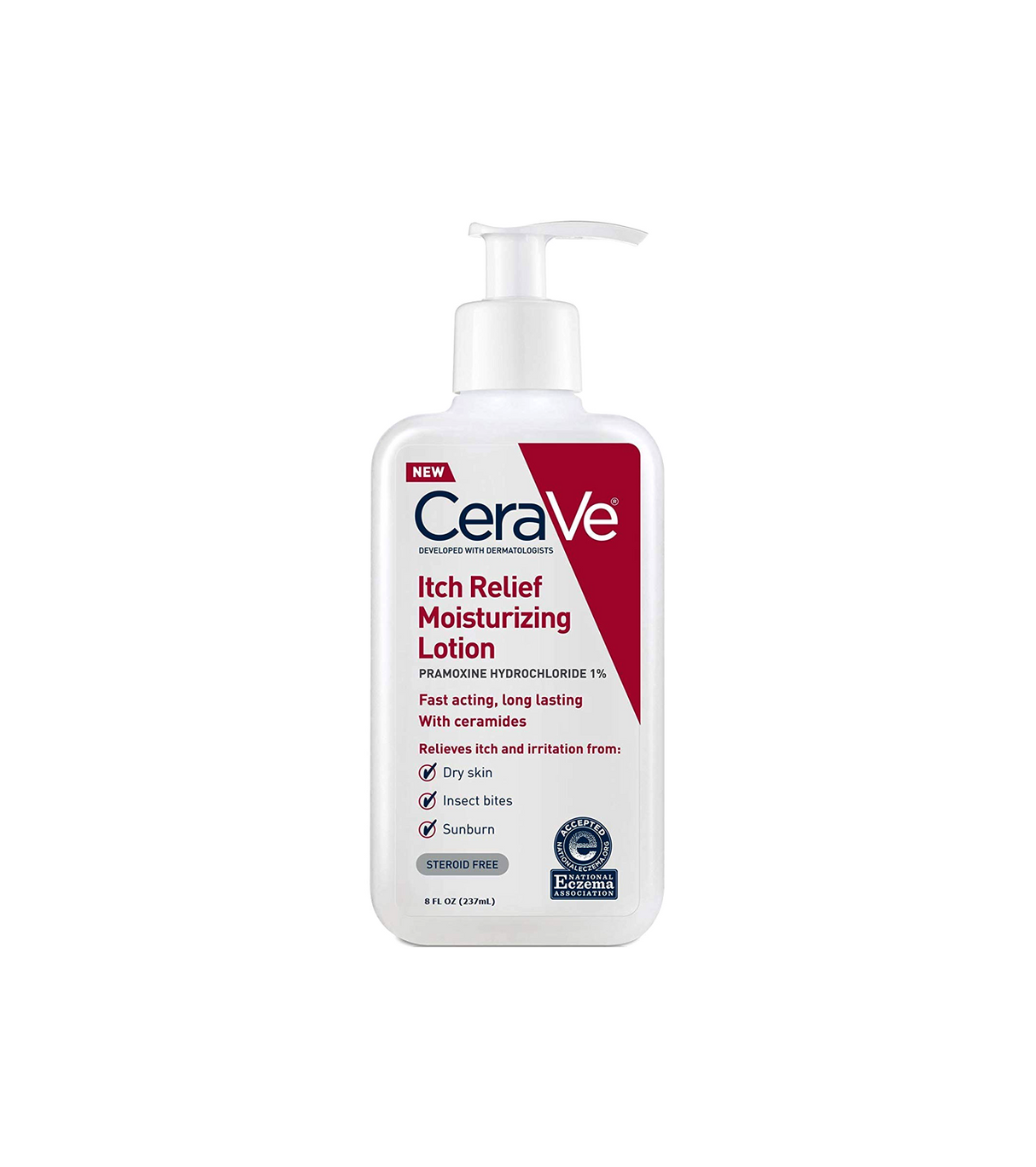 cerave moisturizing lotion itch relief 237ml