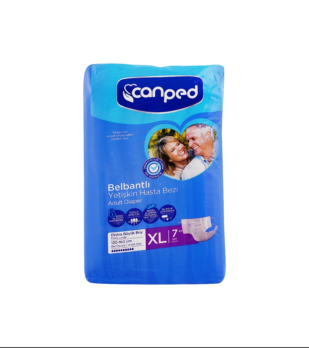 canped adult diapers extra large 7pc