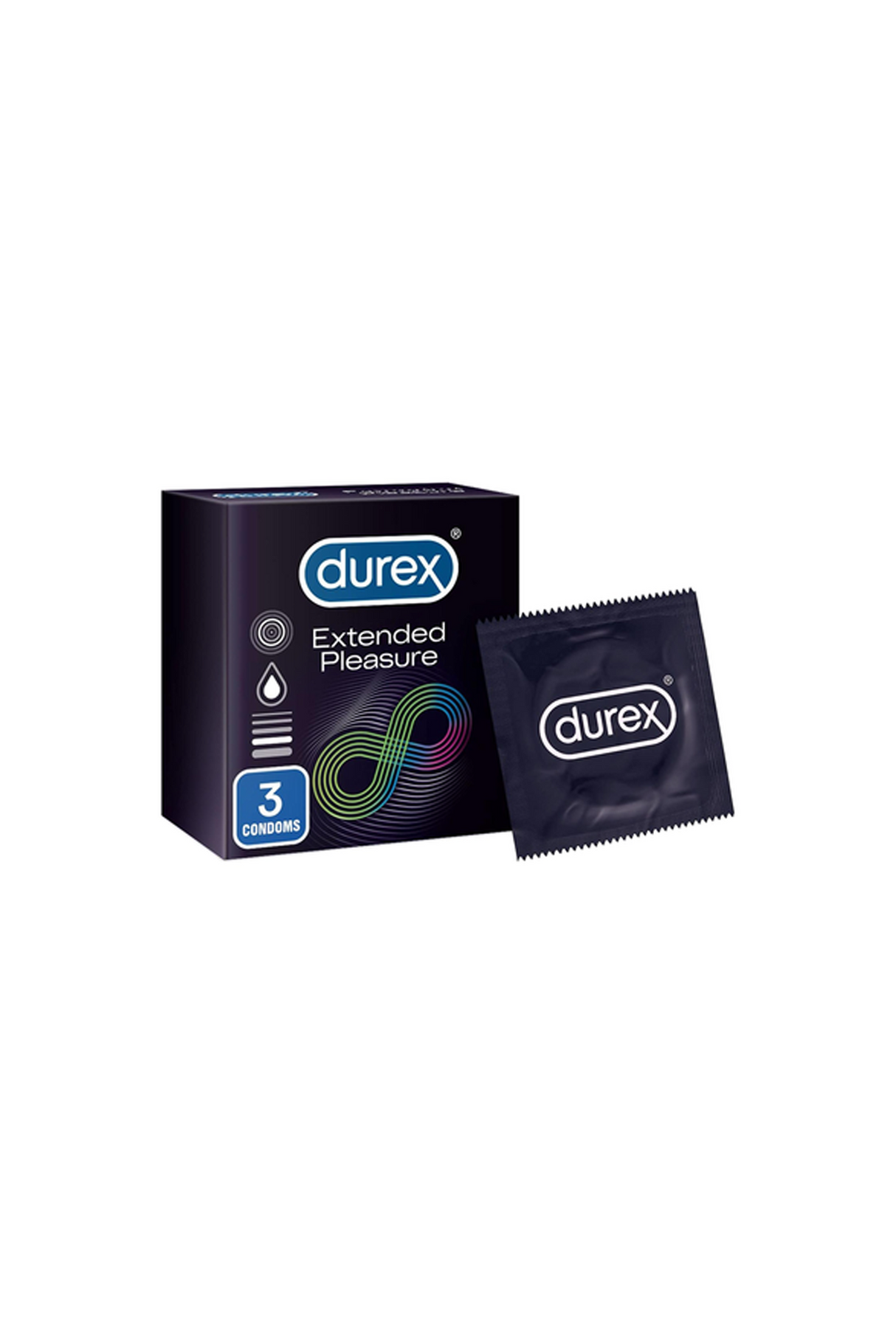 durex condom extended pleasure 3p 1s reckitt