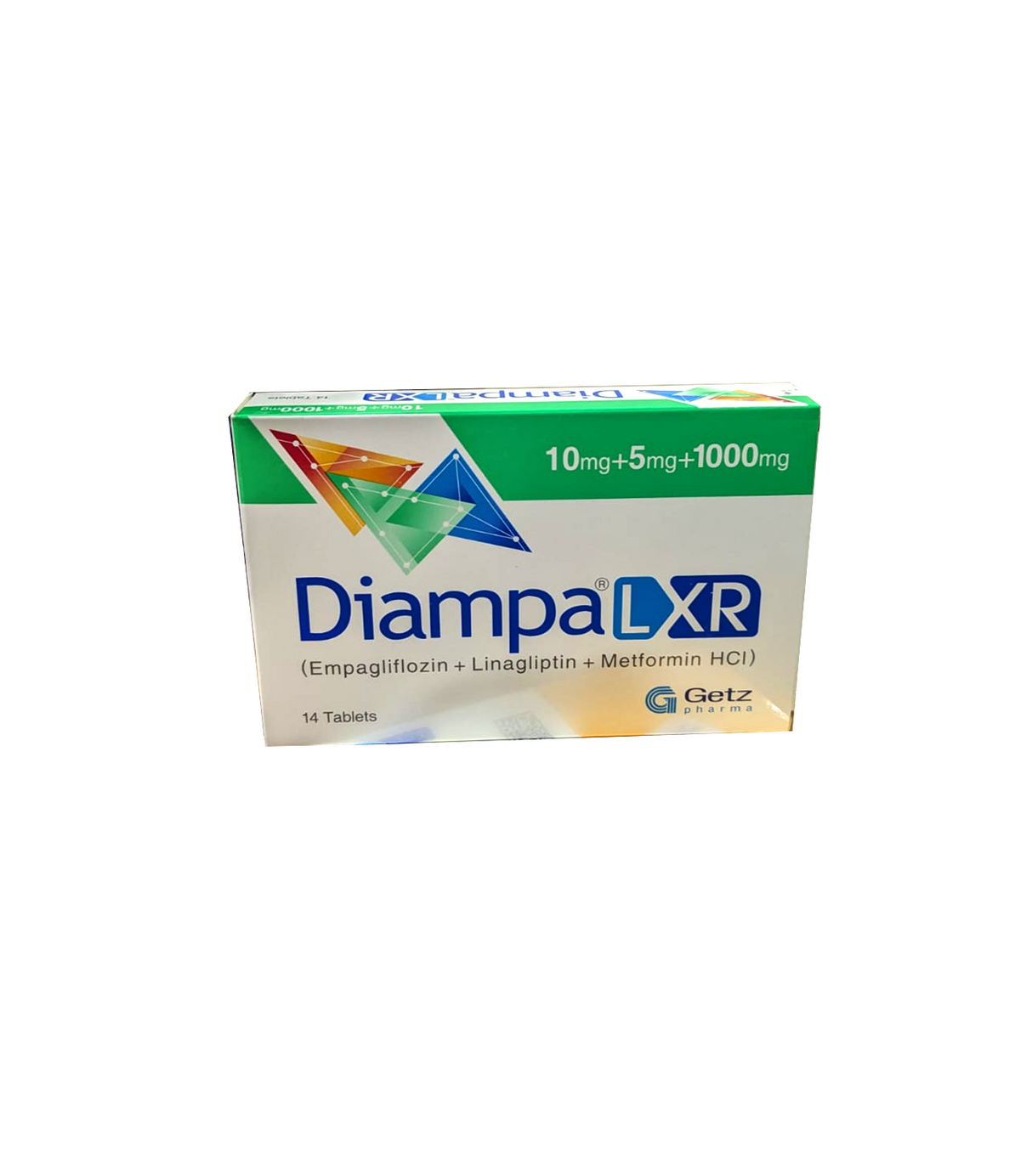 tab diampa lxr 10mg+5mg+1000mg 14s