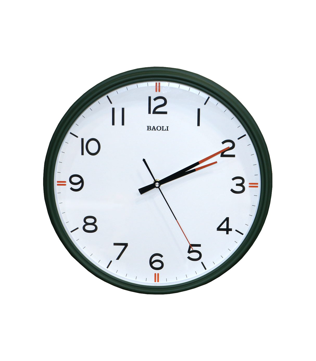 wall clock green 15.5'' china 23297