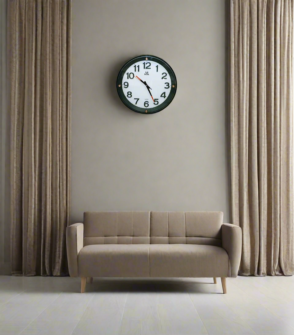 wall clock blakish green china