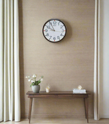 wall clock brown china 8020