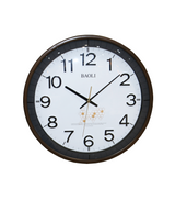 wall clock brown china 8034