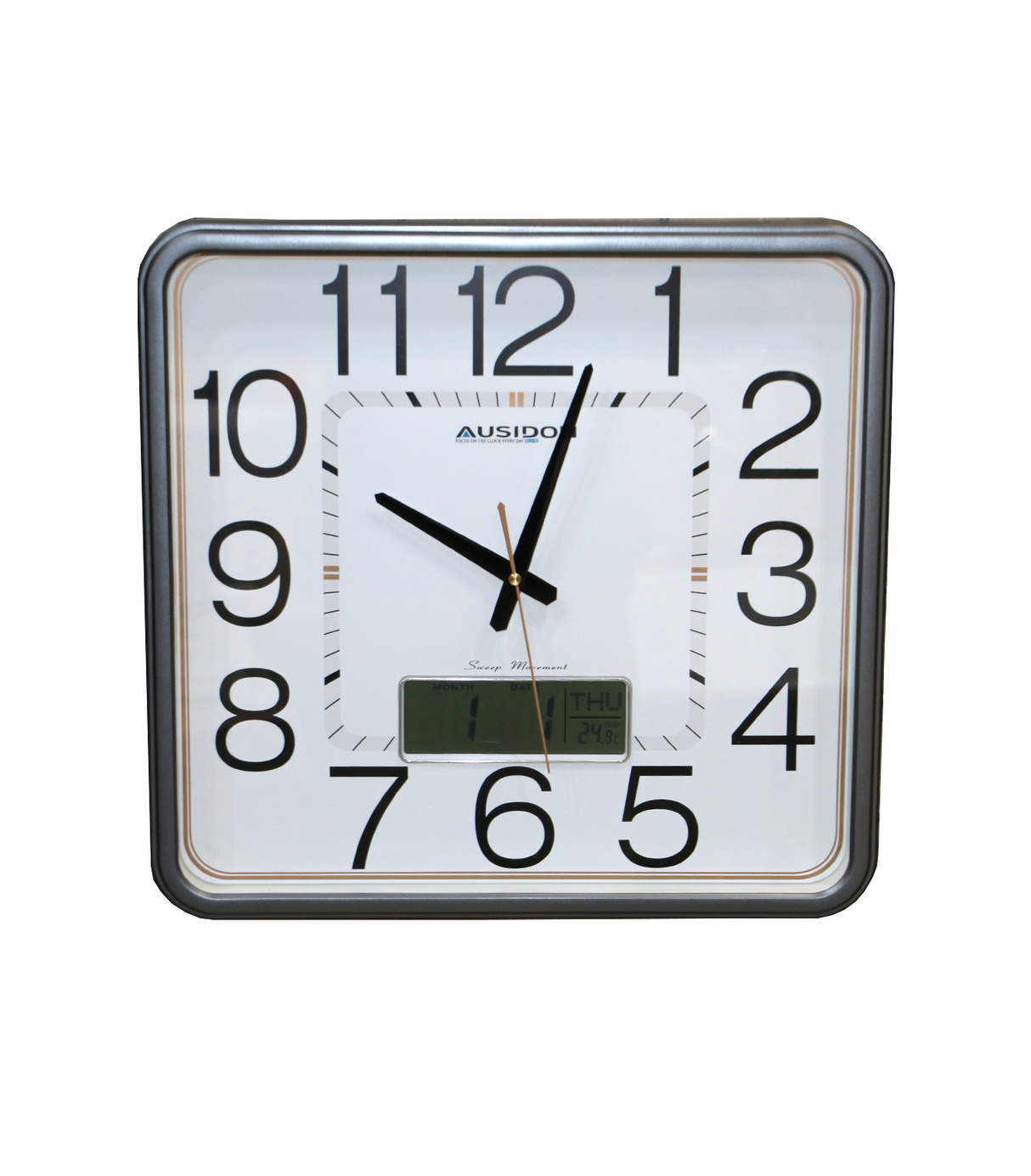 wall clock grey china l8588