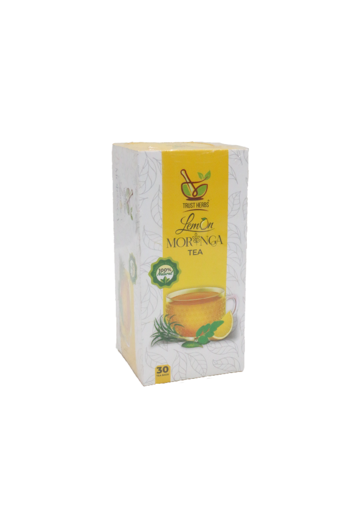 trust herbs moringa tea lemon 30tb