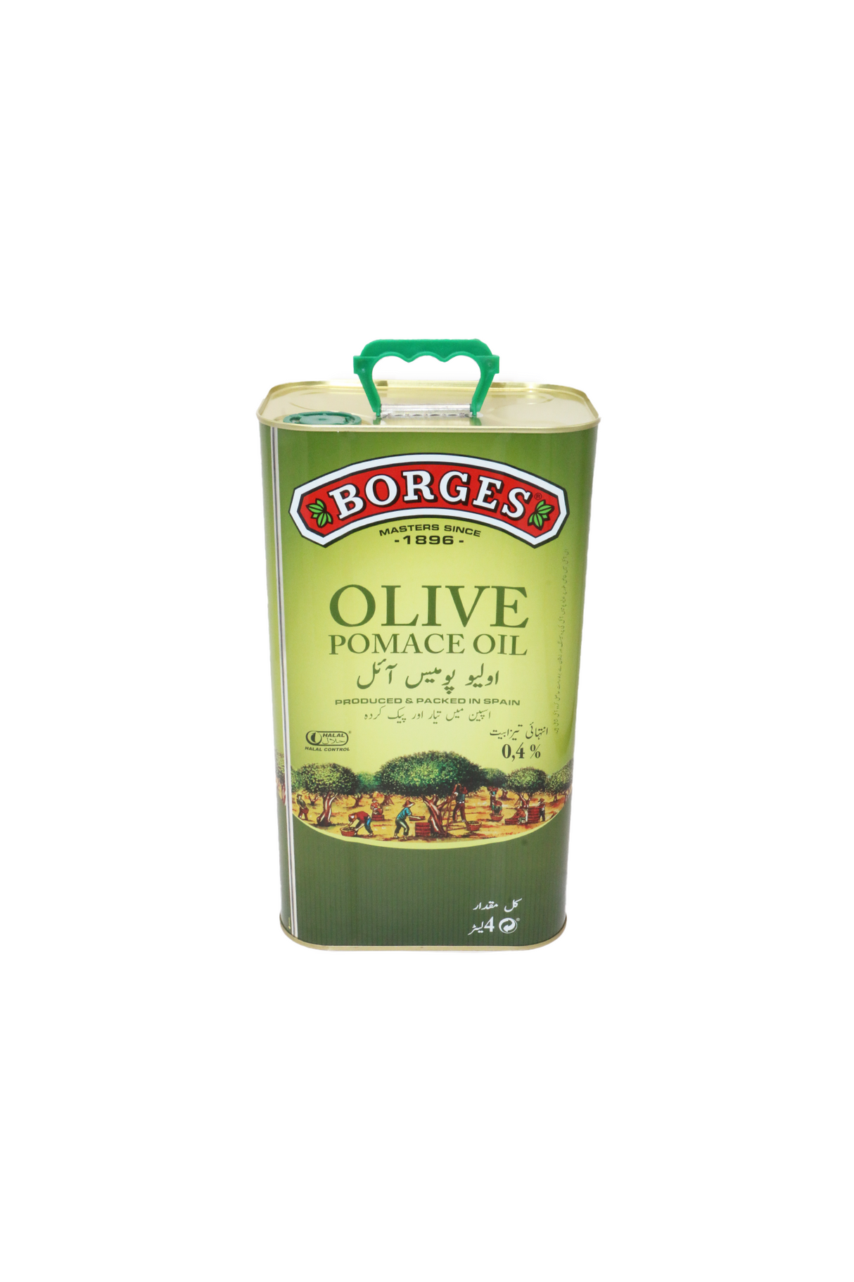 borges olive oil pomace 4l