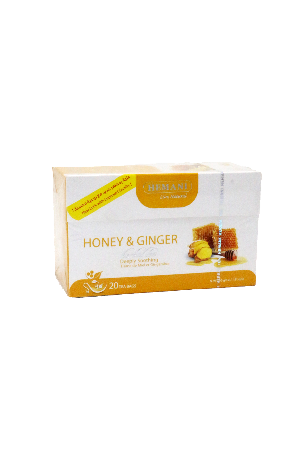 hemani slim tea honey&ginger 40g