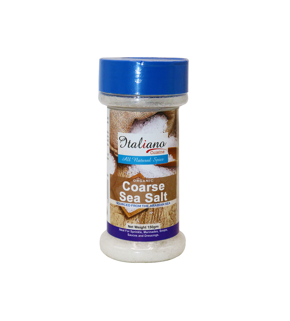 italiano coarse sea salt 150g jar