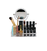 acrylic cosmetics organizer with mirror china 8229