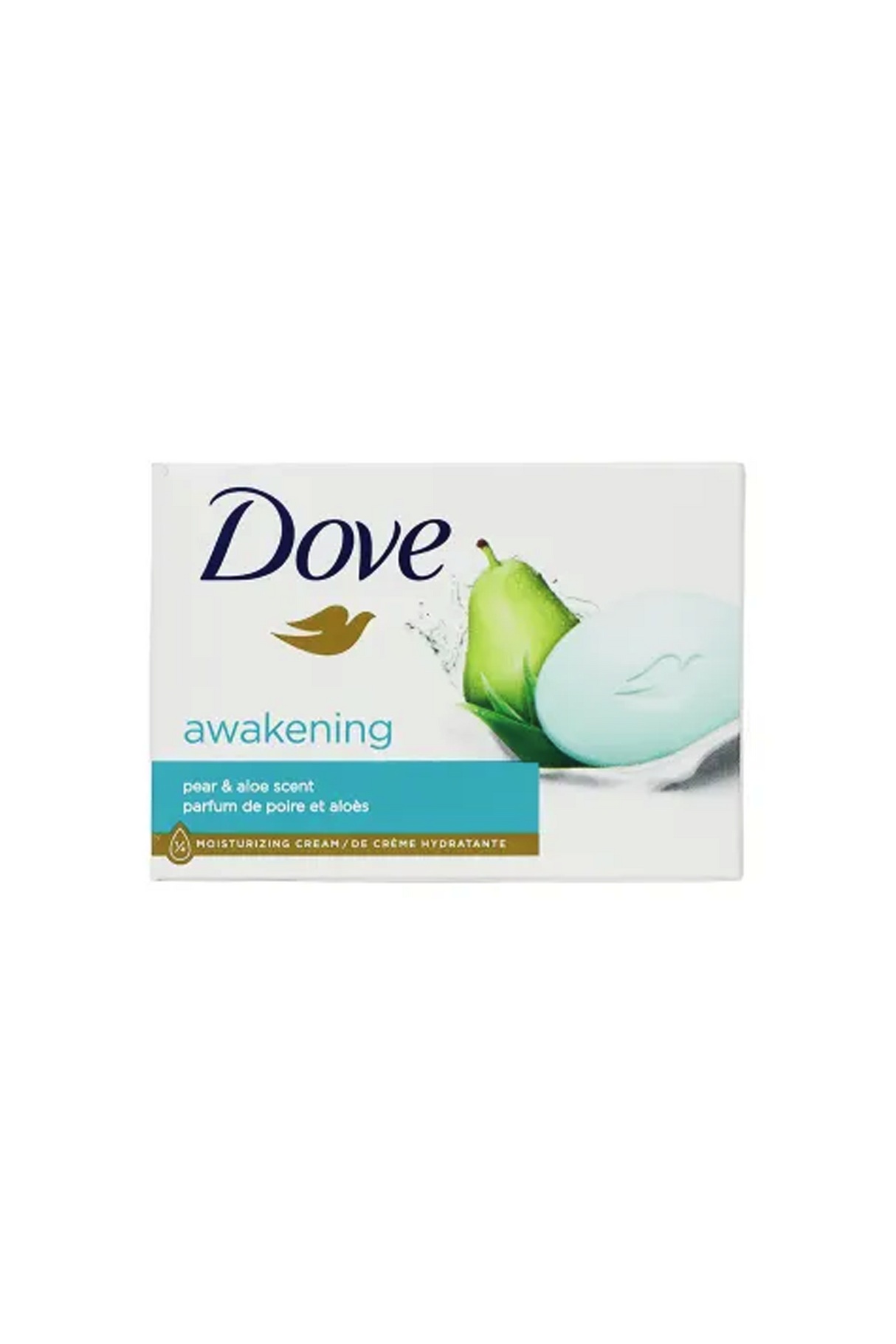 dove soap awakening pear & aloe scent 106g