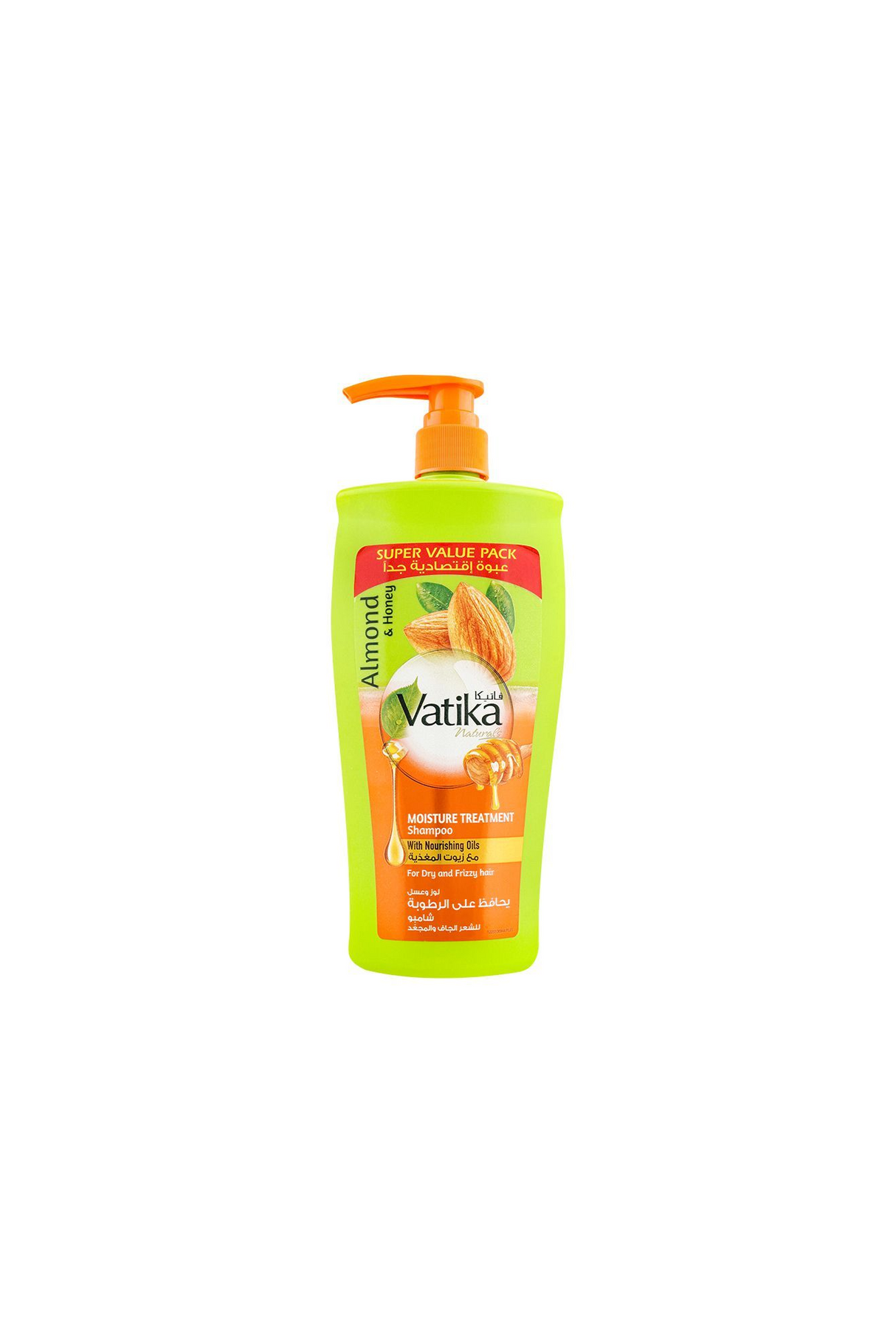 vatika shampoo almond & honey 650ml