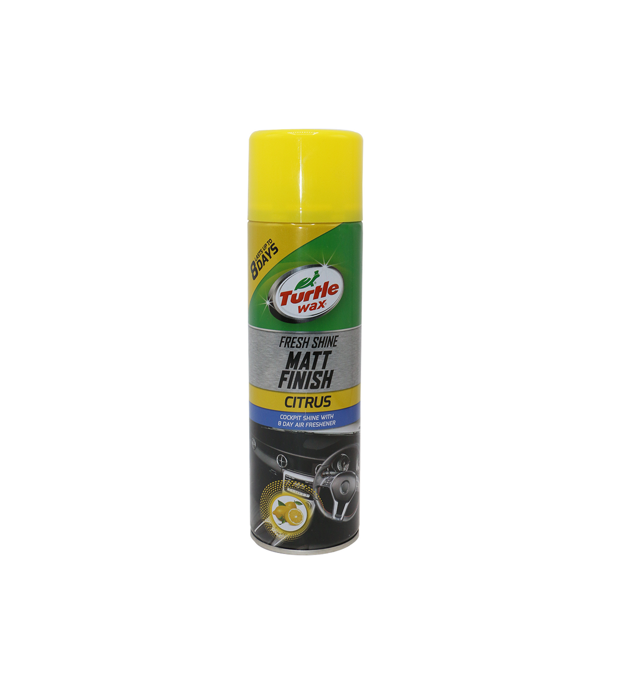 turtle wax fresh shine matt finish citrus 500ml