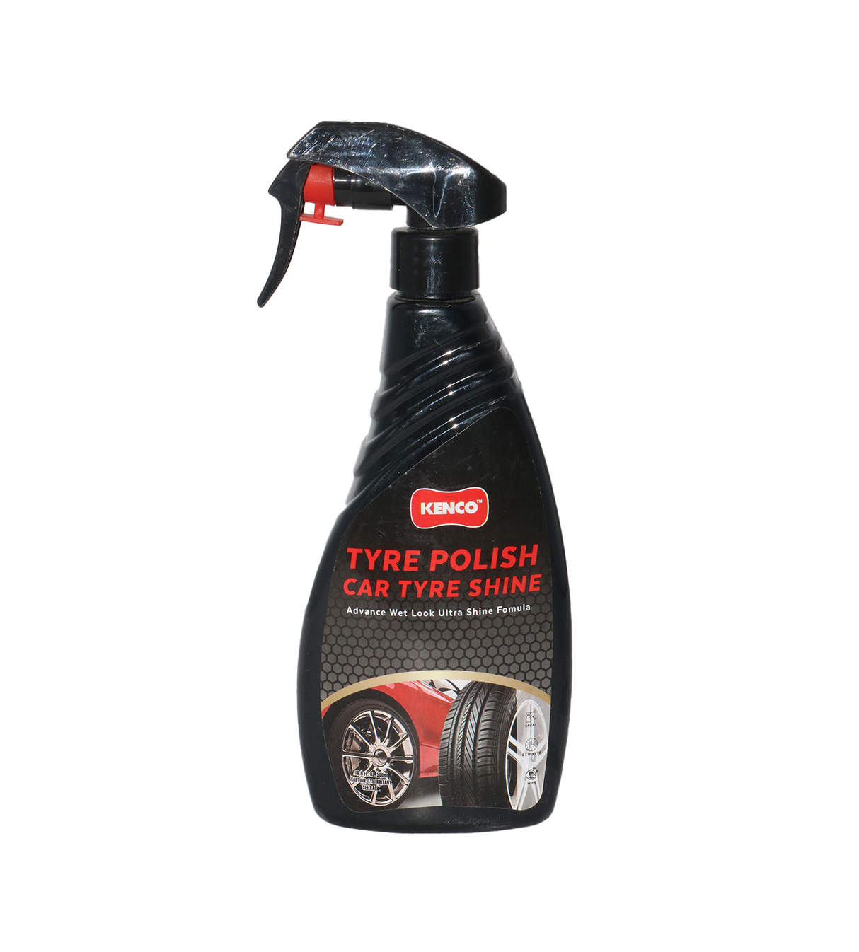 kenco tyre polish car tyre shine 500ml