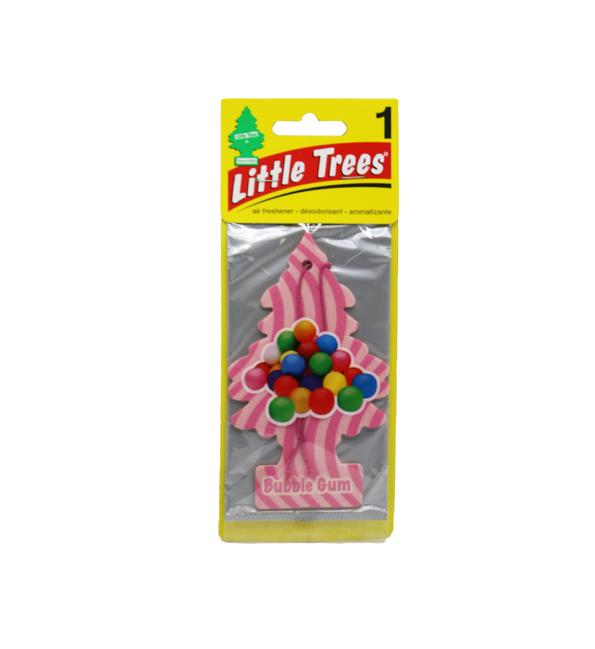 little trees car air freshener bubble gum