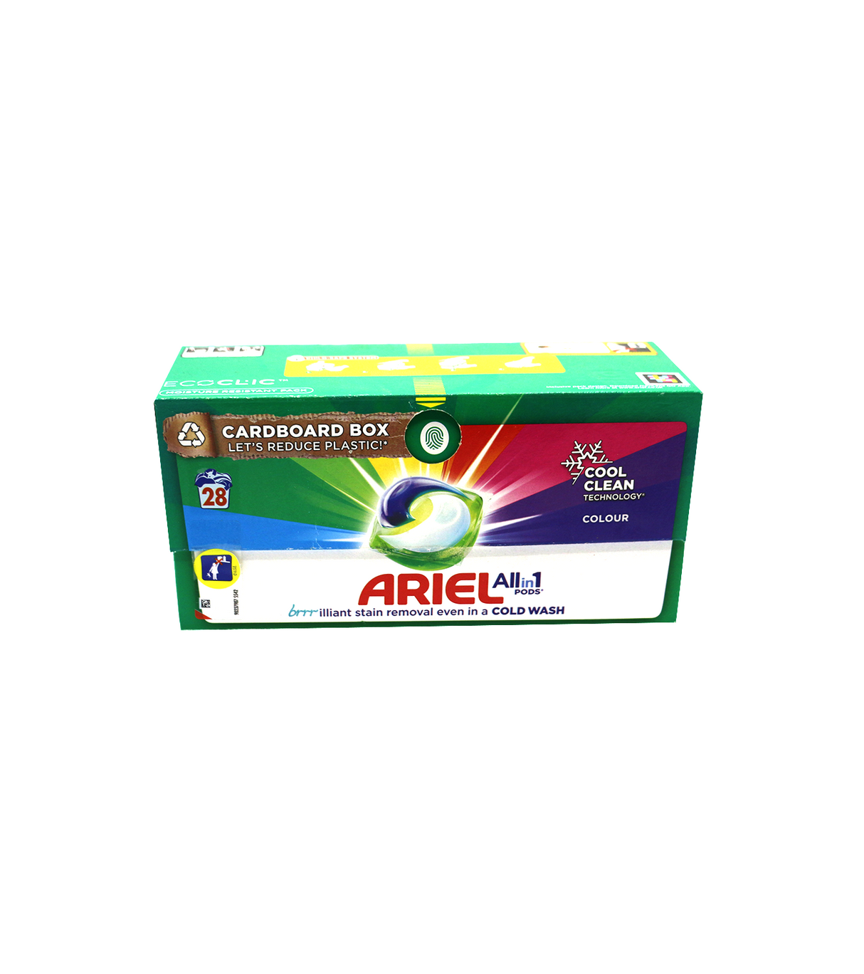 ariel all in 1 pods colour 28 tab 515.2g