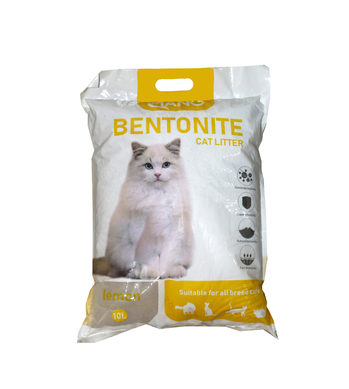 mano cat litter lemon 10l