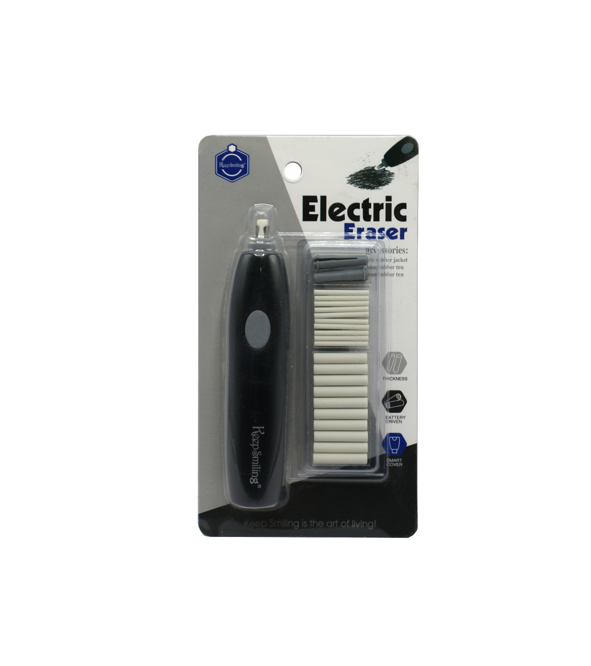 keep smiling electric eraser ee-001