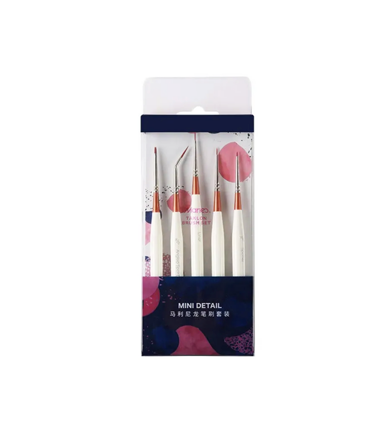 maries nylon brush set 5pc g1265