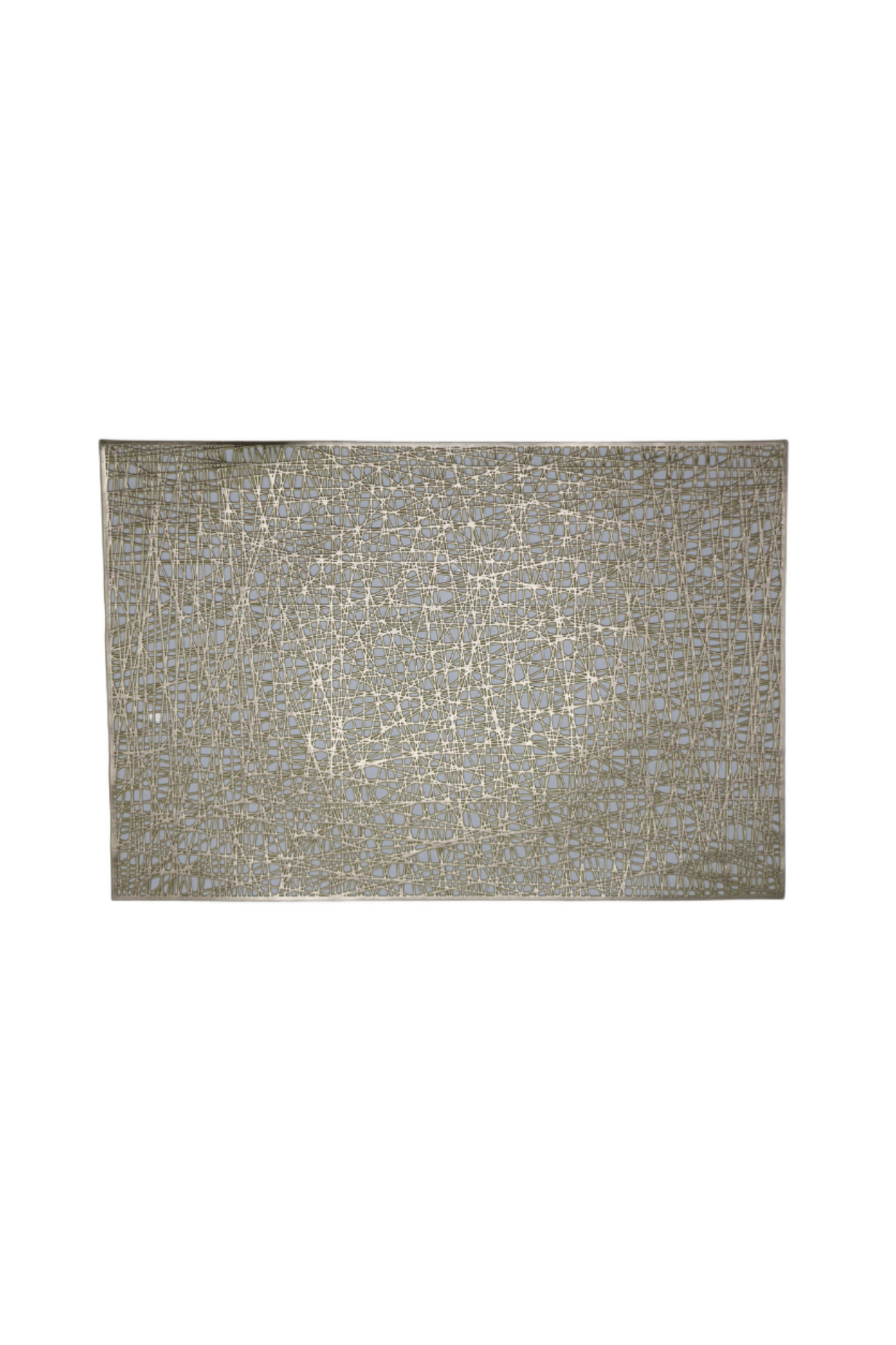 table mat golden rect 1pc